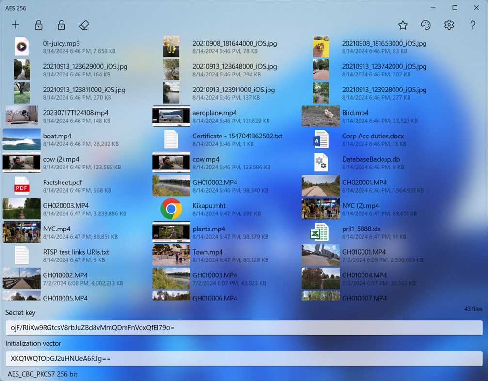#1. AES 256 (Windows) Podle: Alexander Komarov