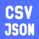 CSV to JSON icon