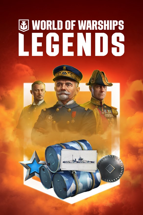 World of Warships: Legends – Ready to Strike Xbox Series X|S and Xbox One cover art