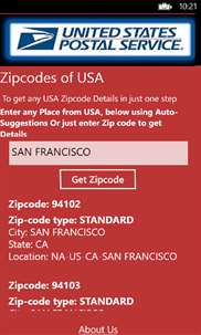 ZIP Code Tools screenshot 4