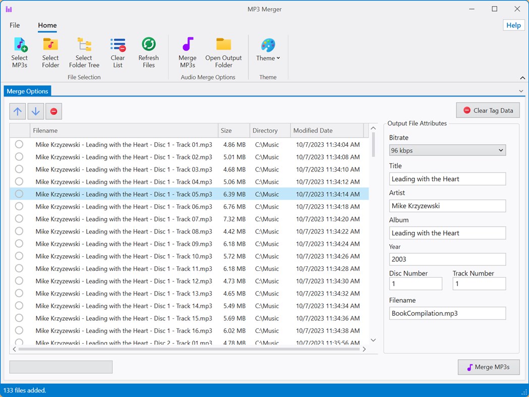 #1. MP3 Merger for Windows (Windows) Által: Blake Pell