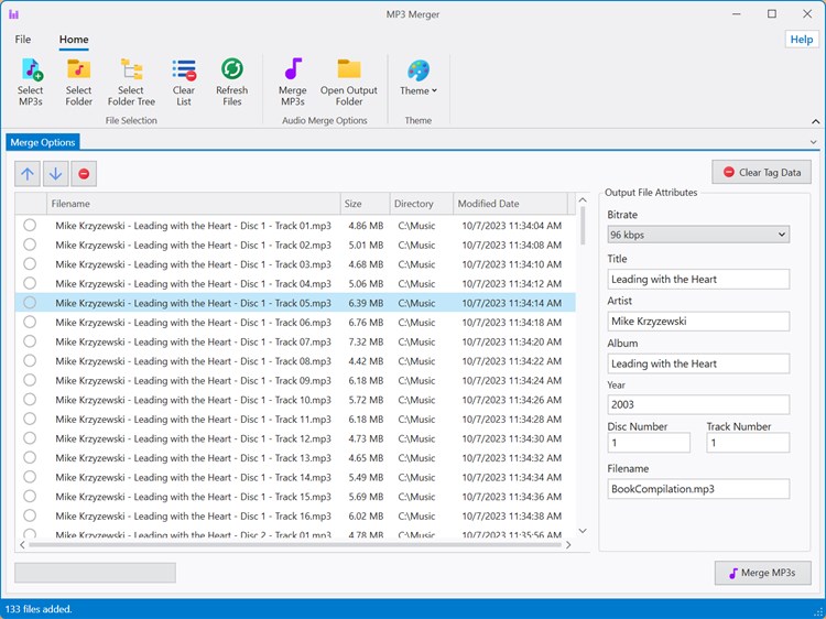 MP3 Merger for Windows - PC - (Windows)