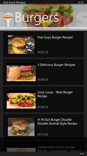 Fast Food Recipes screenshot 3