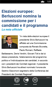 ForzaItalia.it News screenshot 4