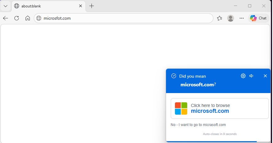 DidYouMean screenshot