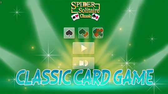 Spider Solitaire Pro Game screenshot 1