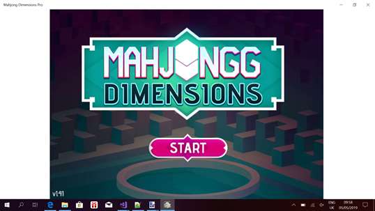 Mahjong Dimensions Pro screenshot 1