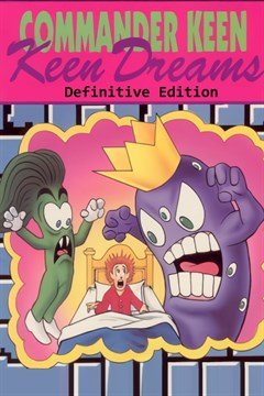 Cover poster for Commander Keen in Keen Dreams Definitive Edition