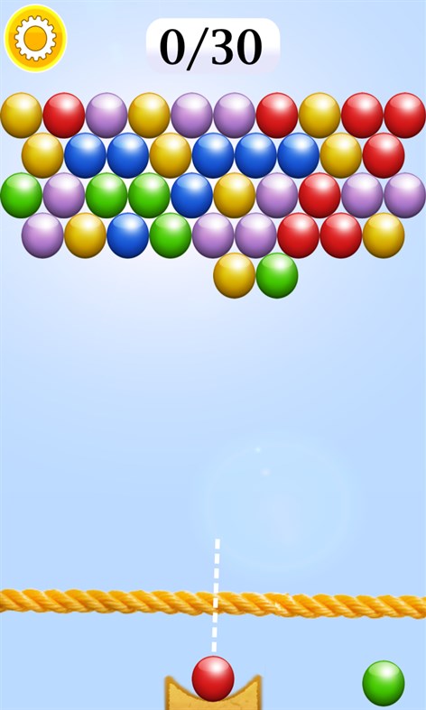 #5. The Bubble Shooter. (Windows) By: G Soft Team