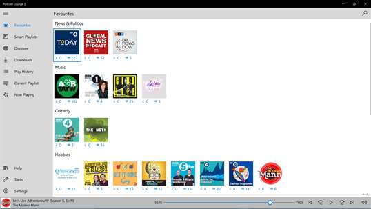 Podcast Lounge 2 screenshot 1