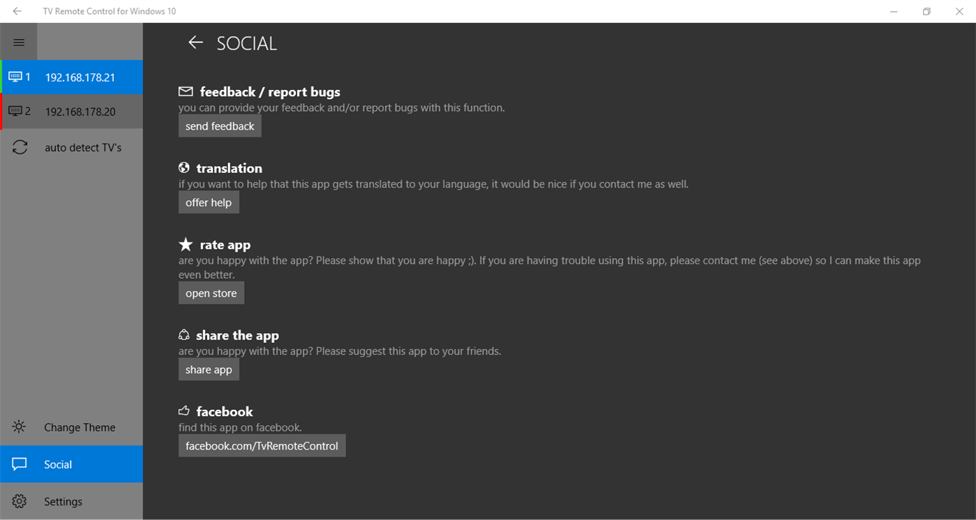#4. TV Remote Control for Windows 10 (Windows) Von: Flor!an