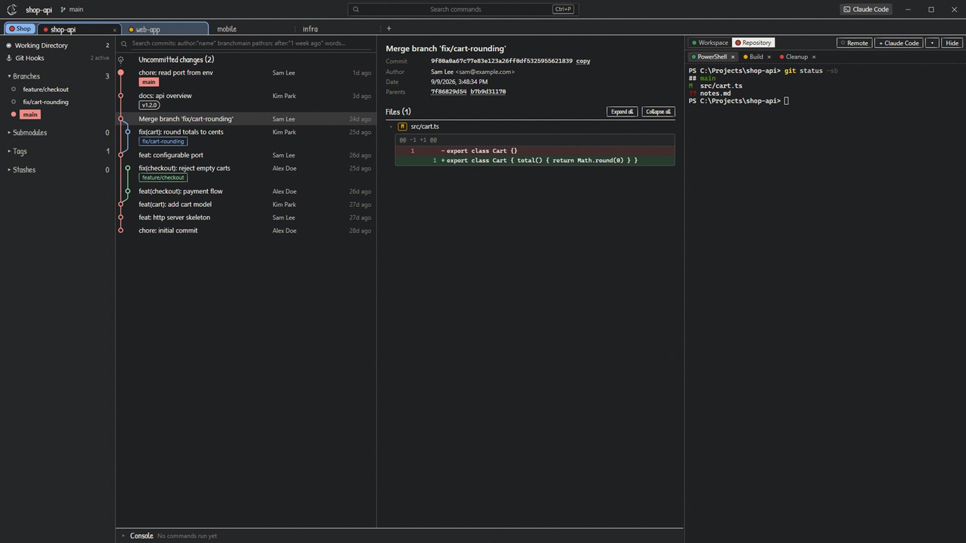 #2. Odysseus Git (Windows) بواسطة: Foundy Works