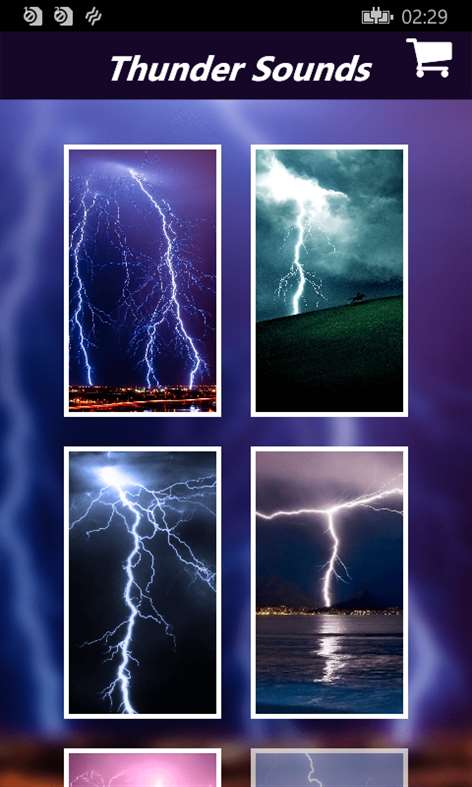 Thunder Sounds:Relaxing Sounds of Nature Screenshots 1