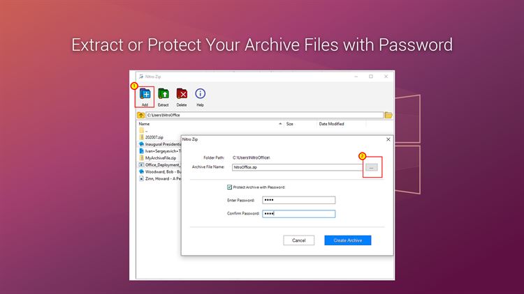 【图】Nitro Zip – Rar, Zip & 7z Extractor(截图3)