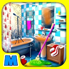 Kids Bathroom & Toilet Cleanup - Fix It Game for Girls