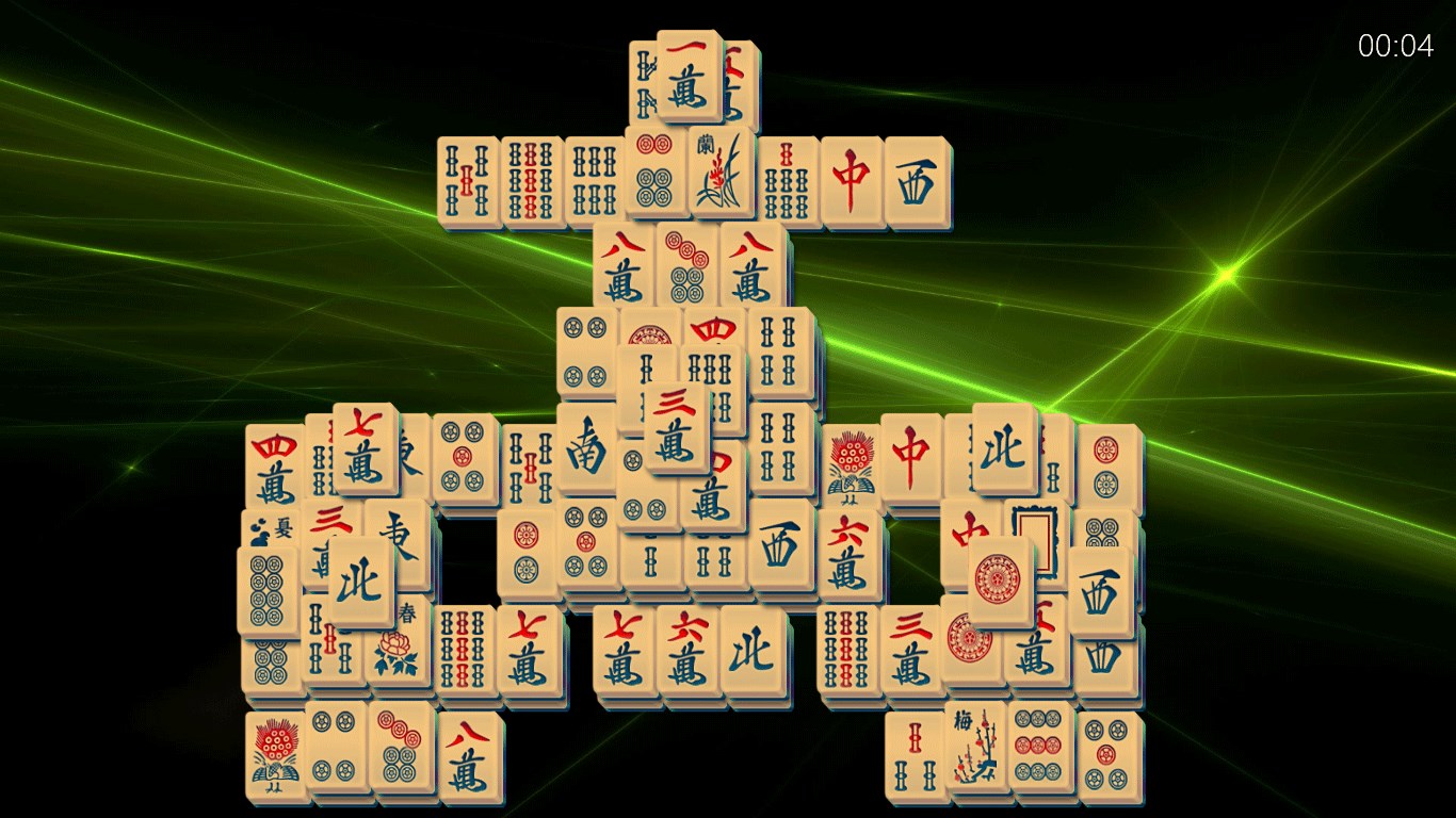 Игра в карты маджонг