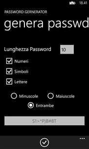 Password Generator screenshot 1