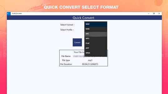 Audio Converter Any Format screenshot 4