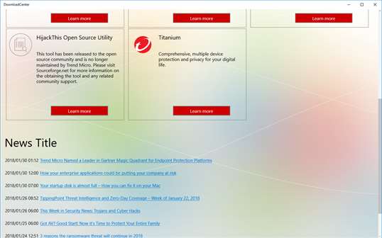 trend micro download center