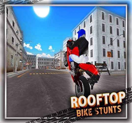 Crazy Rooftop Bike Stunts screenshot 2
