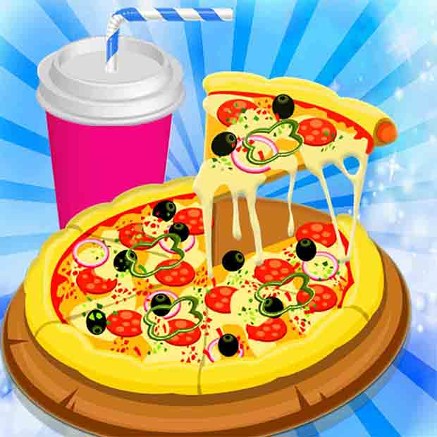 Pizza Cooking: Pizza Maker Shop, Color by Number