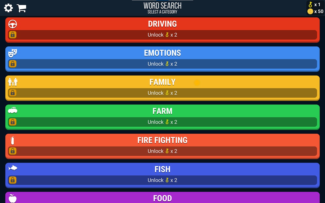 #8. Word Search INFINITE+ : PC & XBOX (Xbox) Ved: NovaSoftwares