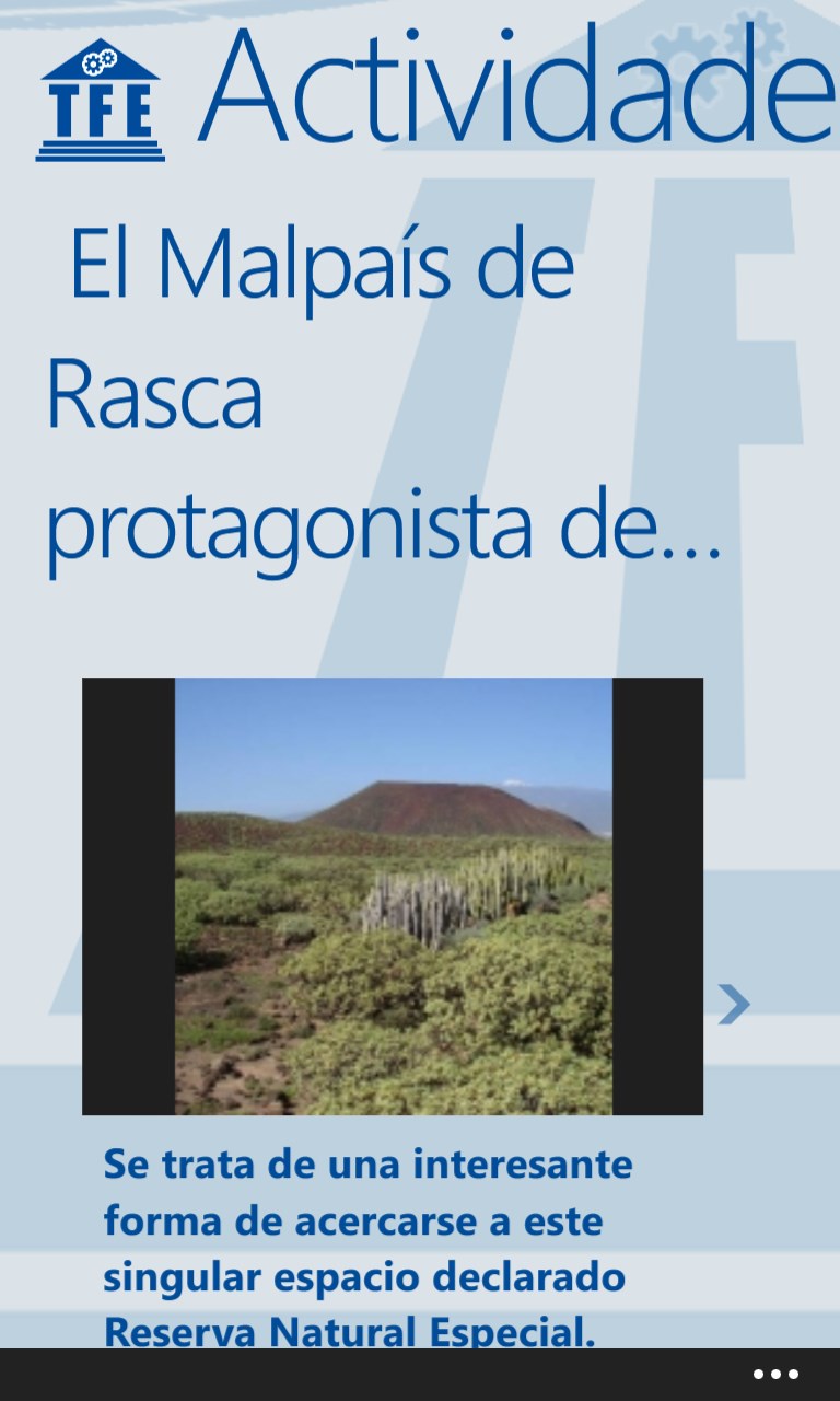 Screenshot 2 Actividades Museos de Tenerife windows