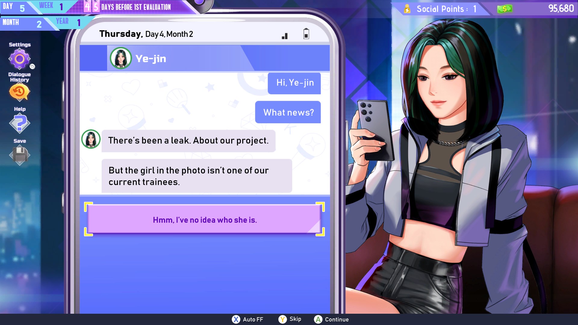 Screenshot 4 from K-Pop Idol Stories: Road to Debut