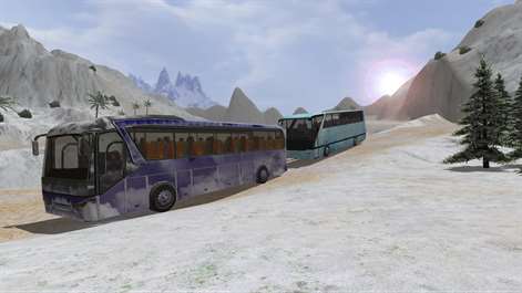 Offroad Snow Bus Driving Simulator Screenshots 1