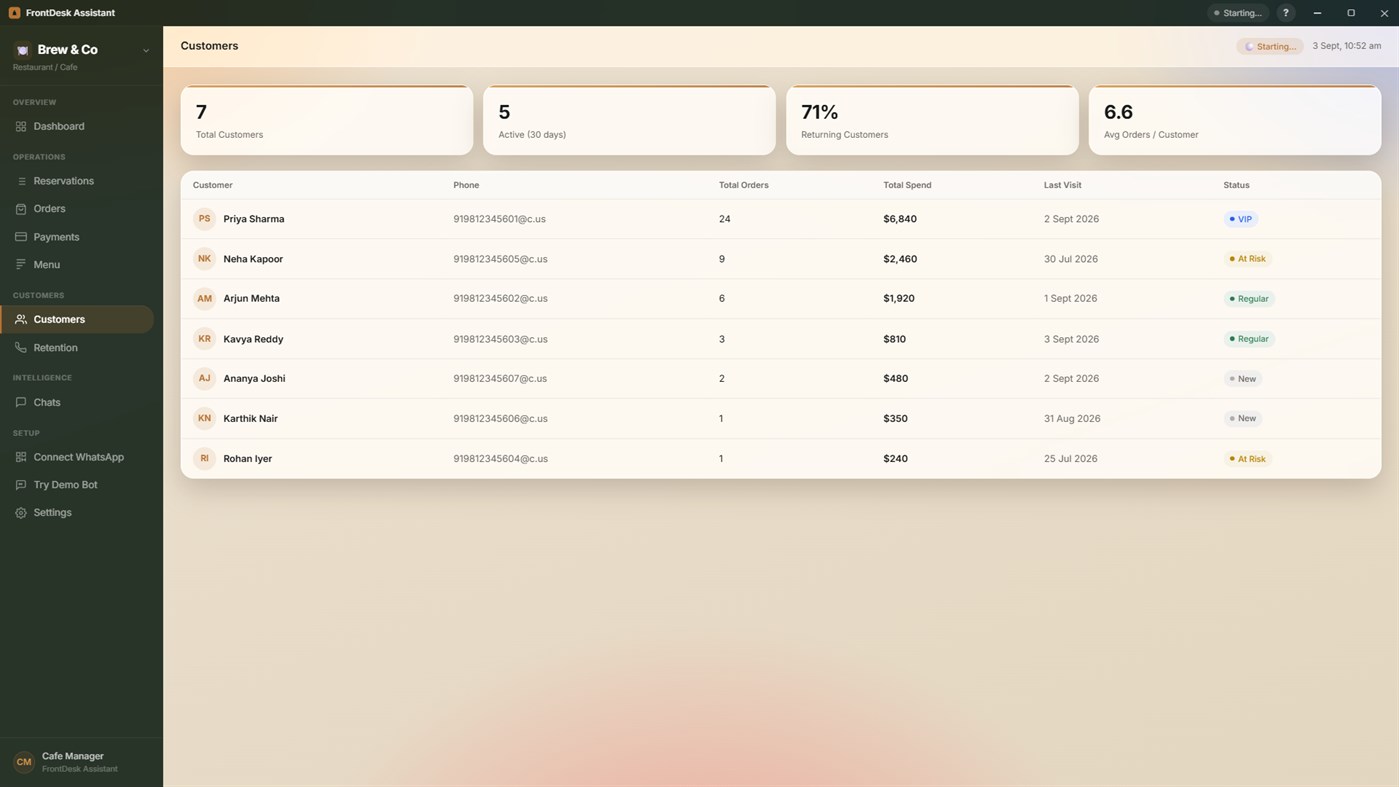 #5. FrontDesk Assistant (Windows) By: Illusanato