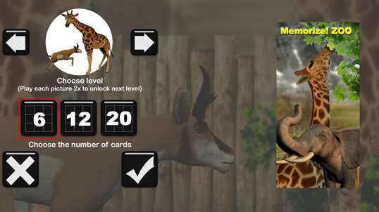 Memorize Zoo screenshot 2