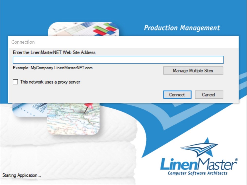 LinenMaster Office Manager screenshot