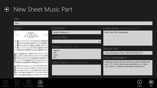 Sheet Music screenshot 3
