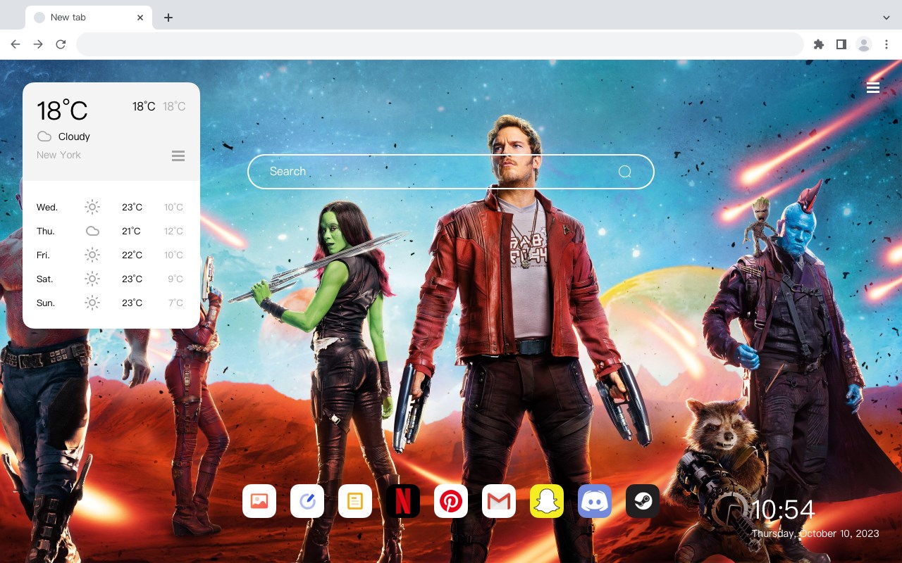 Guardians of the Galaxy 3 HD HomePage