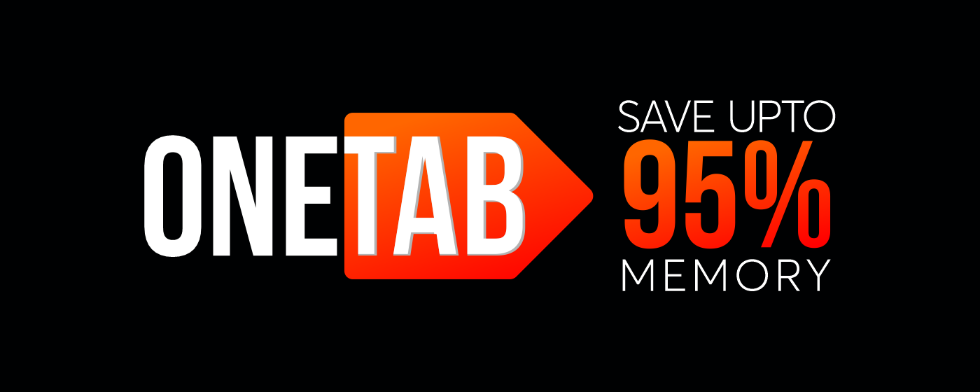 OneTab For Microsoft Edge marquee promo image