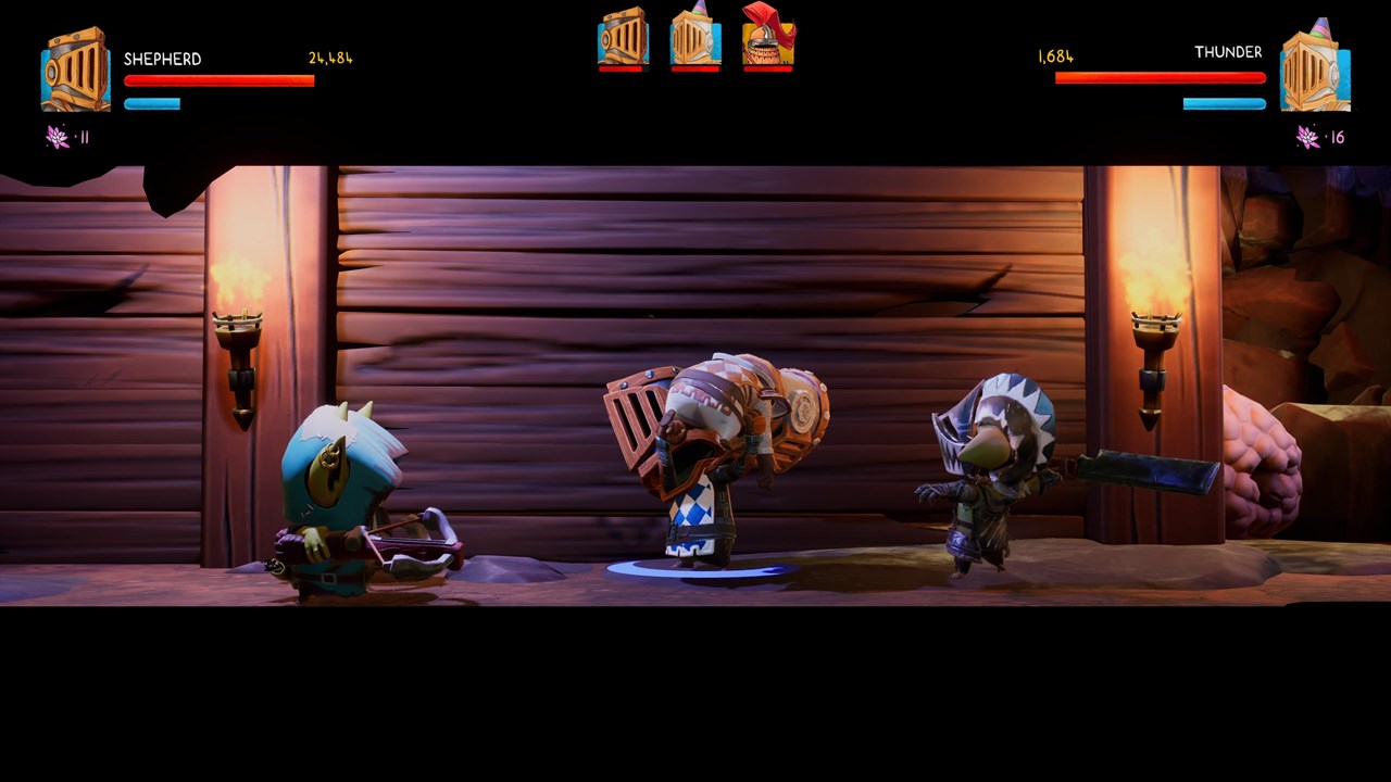 Big Helmet Heroes screenshot 3