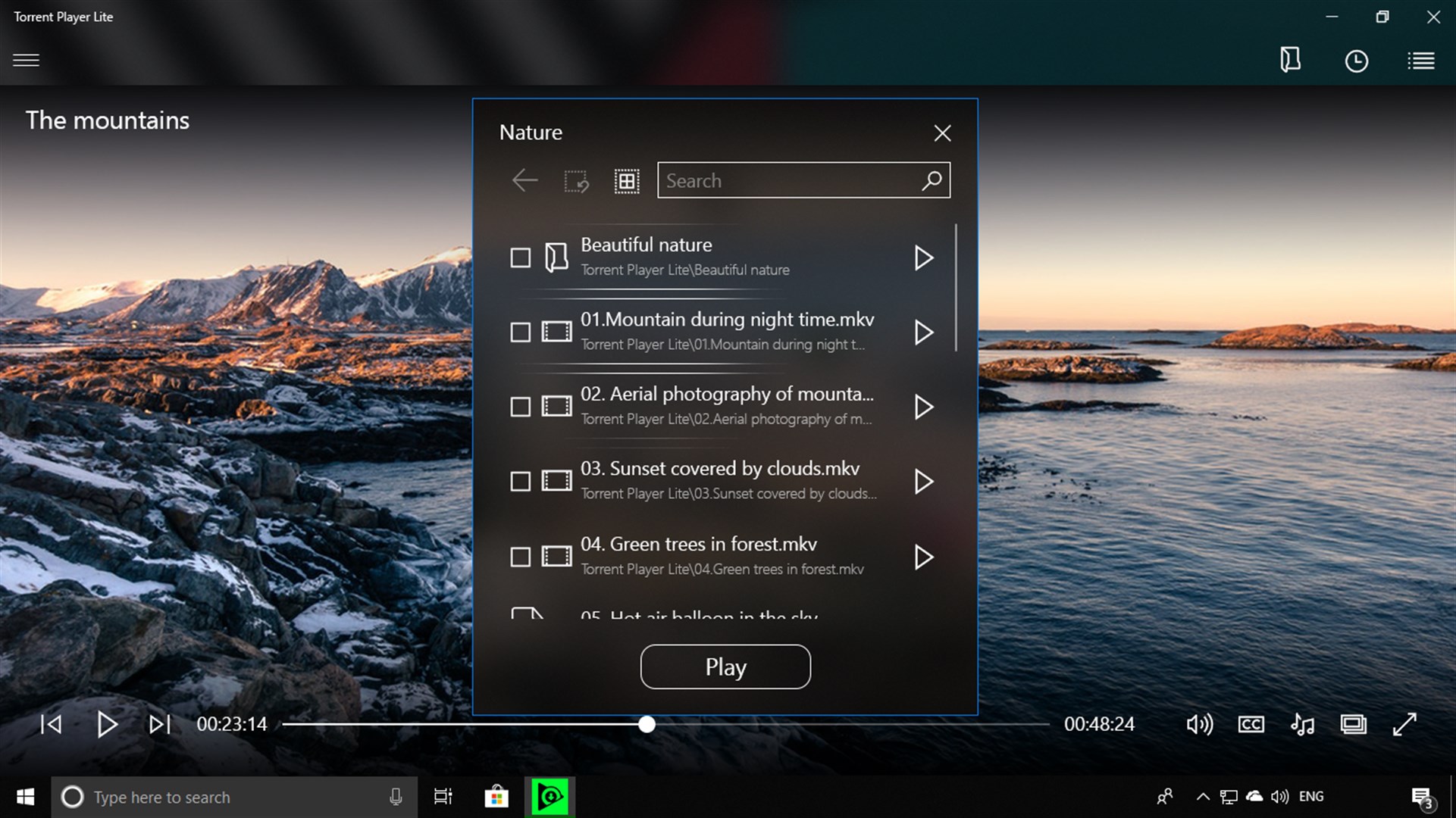 Torrent Player Lite - Aplicaciones De Microsoft