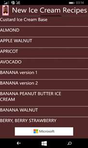 New Ice Cream Recipes screenshot 2