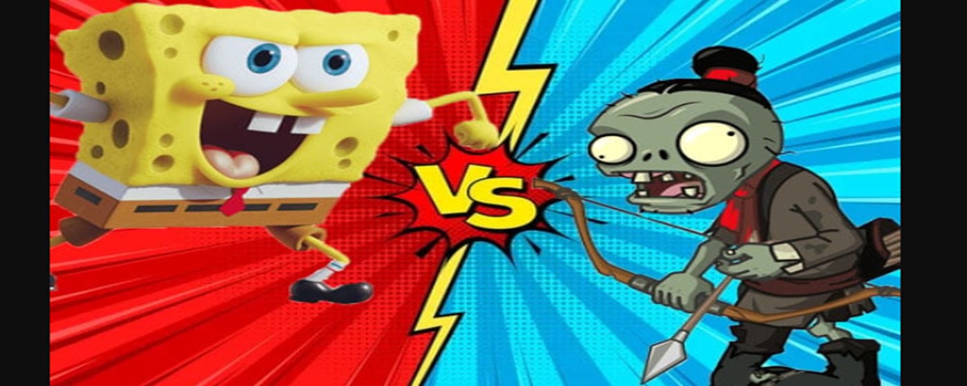 Zombie Vs Spongeboob Game marquee promo image