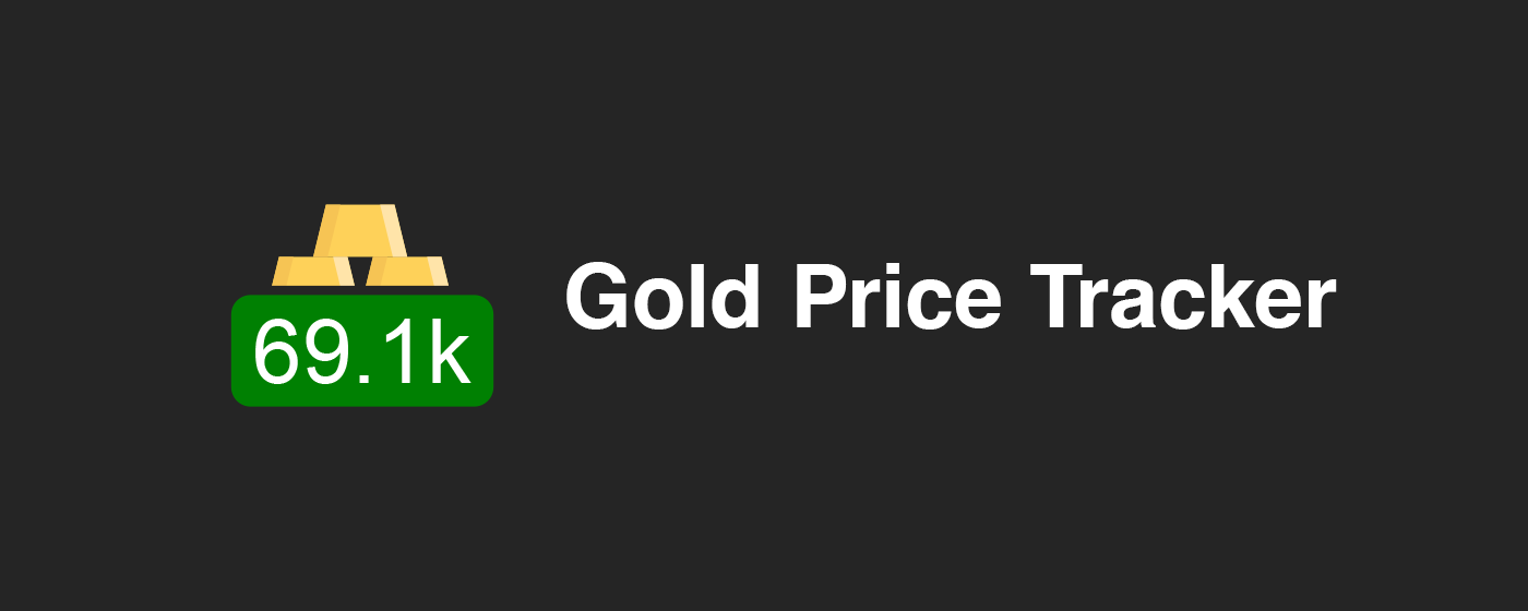 Gold Price Tracker marquee promo image