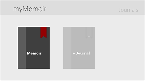 myMemoir Screenshots 1