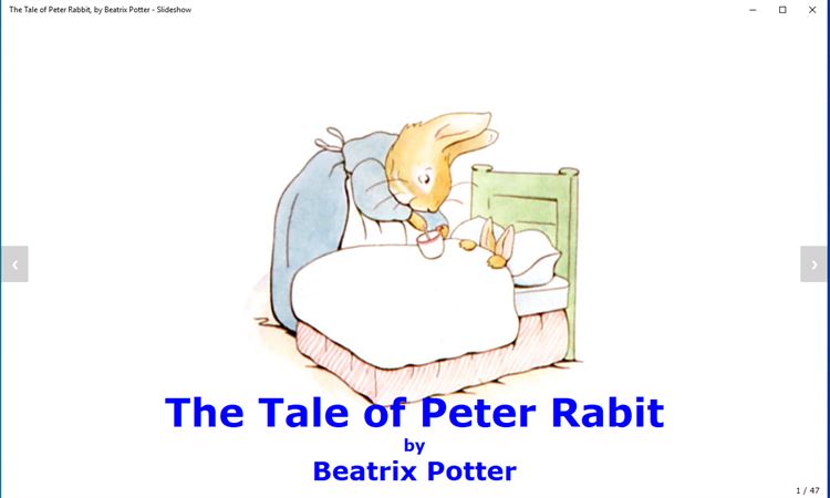 【图】The Tale of Peter Rabbit, by Beatrix Potter – Slideshow(截图1)