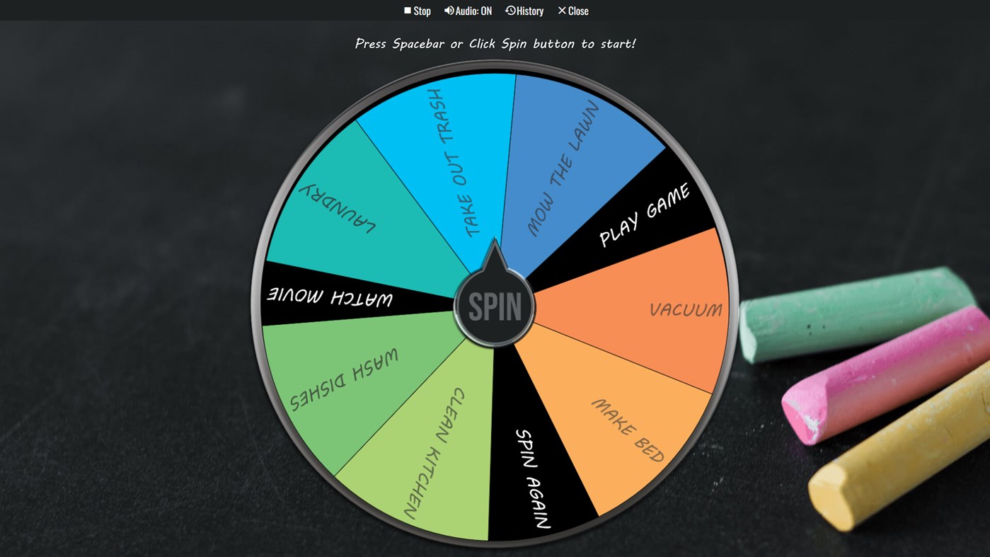 #3. Spin The Wheel - Random Picker (Windows) بواسطة: My App Catalog INC