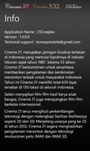 21 Cineplex screenshot 8