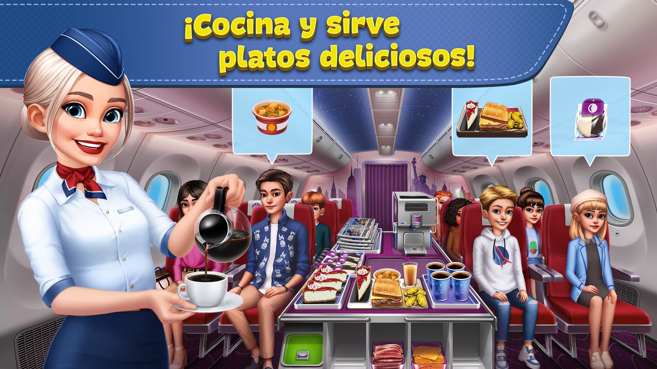 Imágen 3 Airplane Chefs - Cooking Game windows