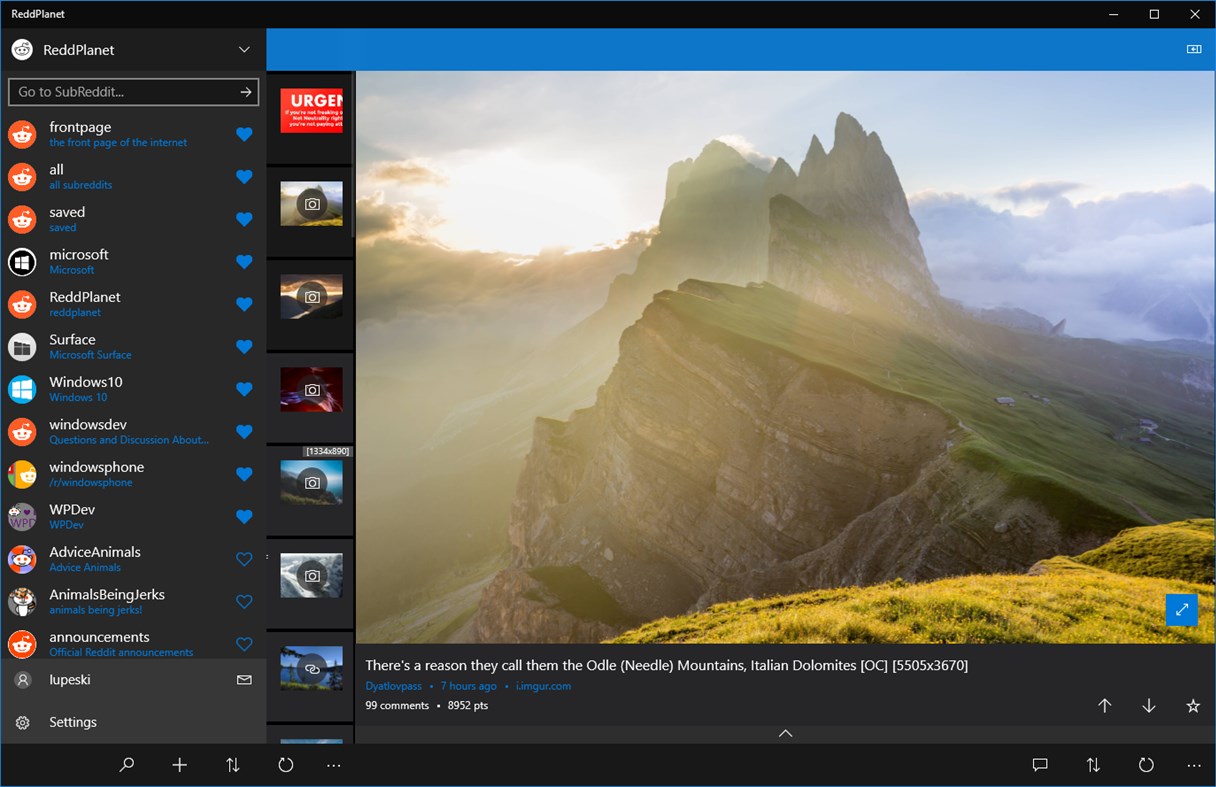 #2. ReddPlanet (Windows) Podle: lupeski