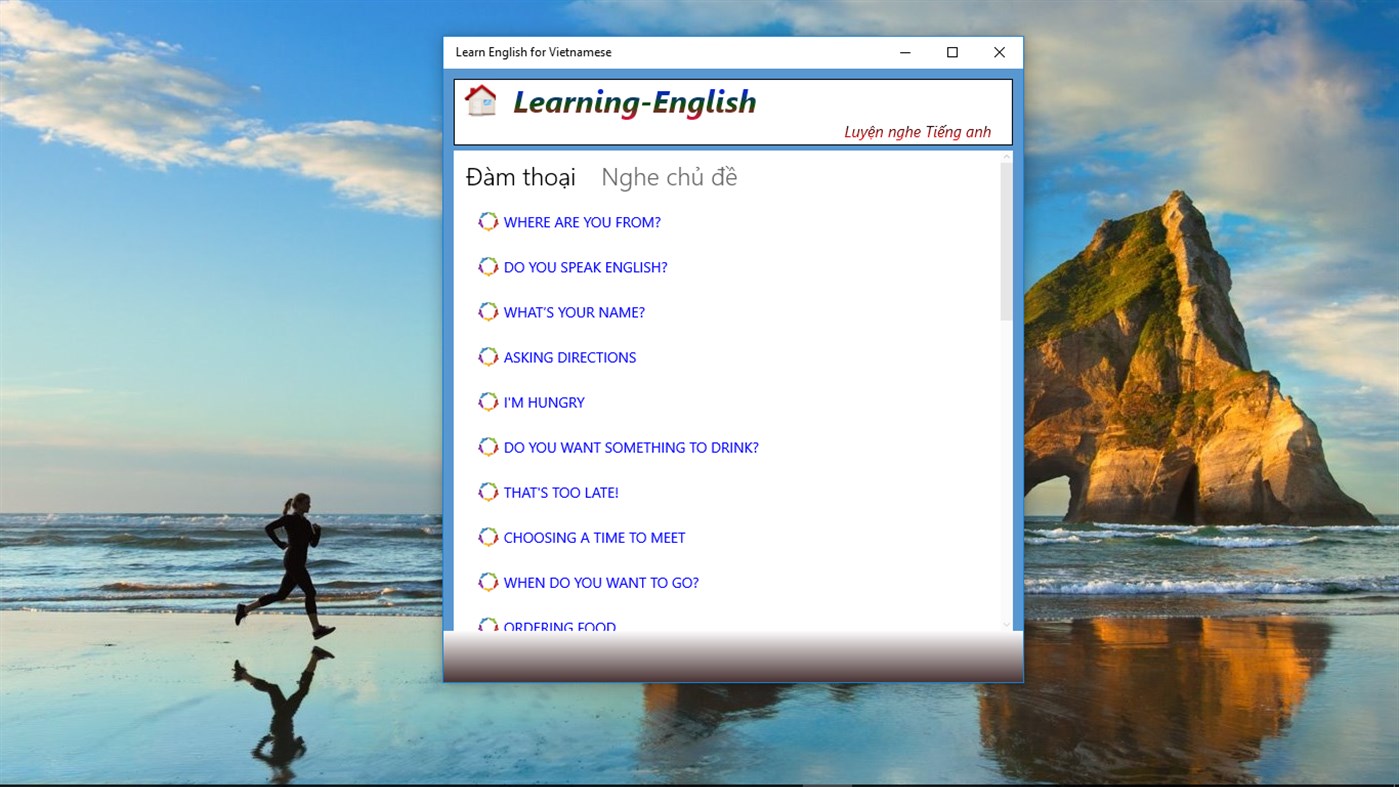 #5. Learn English for Vietnamese (Windows) От: hoatran0s