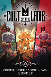 Cult of the Lamb - Cultist, Heretic, and Sinful Pack Bundle