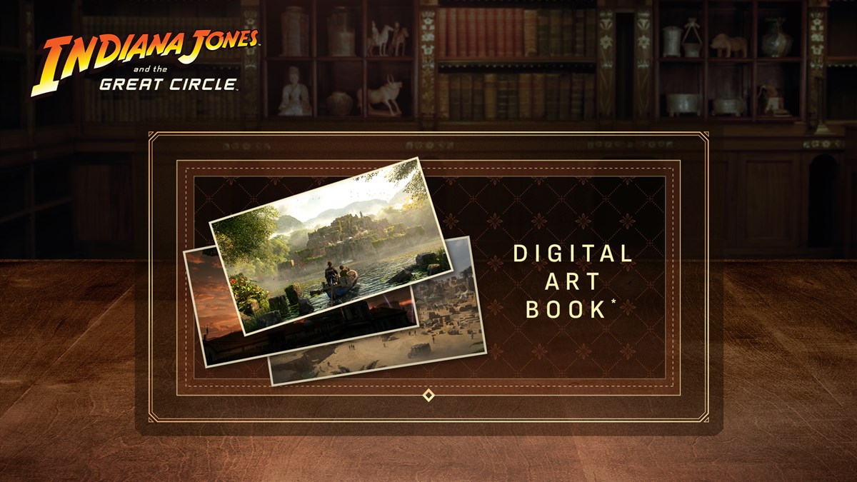 Индиана Джонс и великий круг™ — цифровой артбук