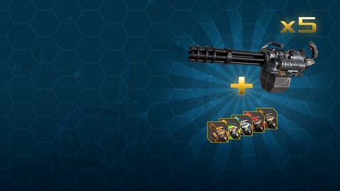 Minigun-wapenbundel